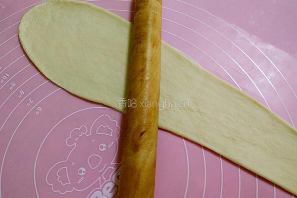蜜豆牛角包的做法图解10