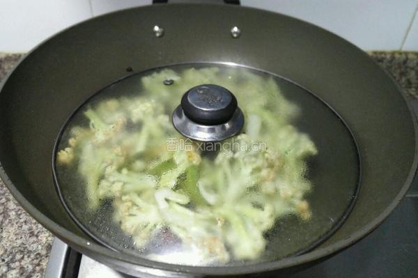 干锅菜花的做法图解9