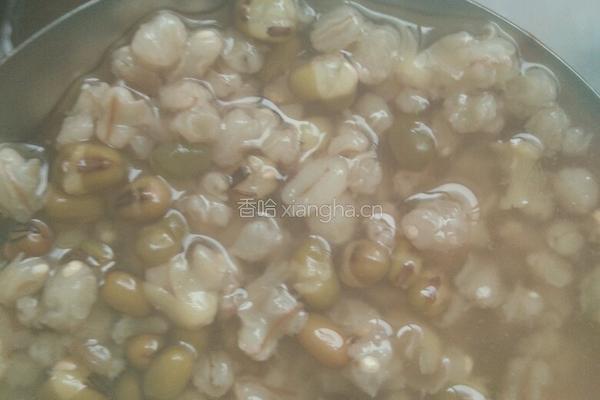 黑麦绿豆粥的做法图解3