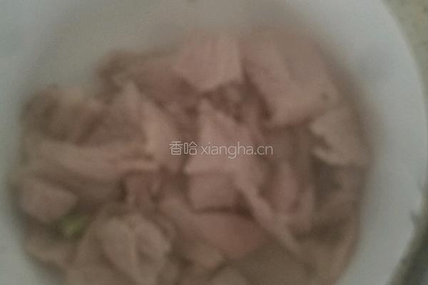 黄瓜肉片的做法图解3
