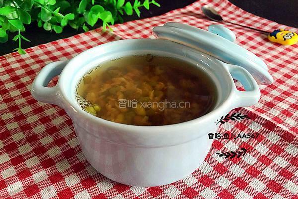 快速煮绿豆水的做法图解8