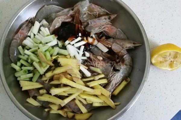 香烤大虾的做法图解2