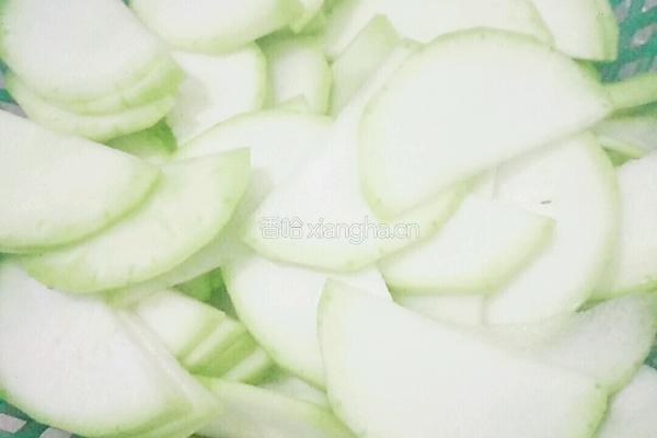 肉丸蒲瓜汤的做法图解1