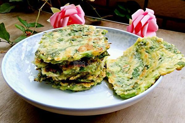 懒洋洋香菜饼的做法图解11