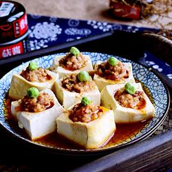 香菇酱酿豆腐的做法[图]