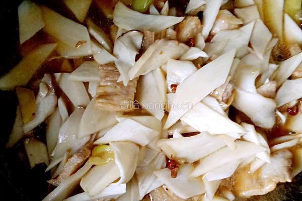 杏鲍菇炒肉的做法图解11