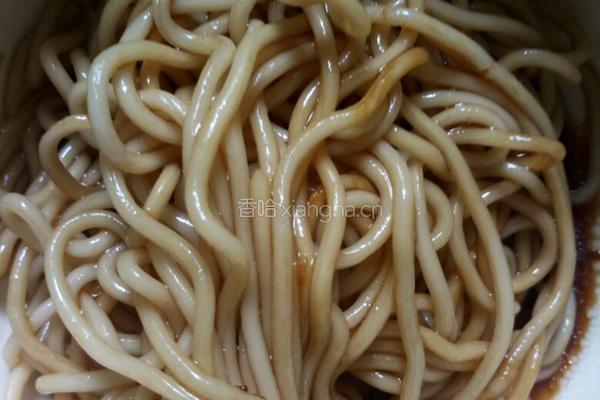 酱疏意面的做法图解11