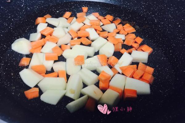 咖喱鸡排饭的做法图解6