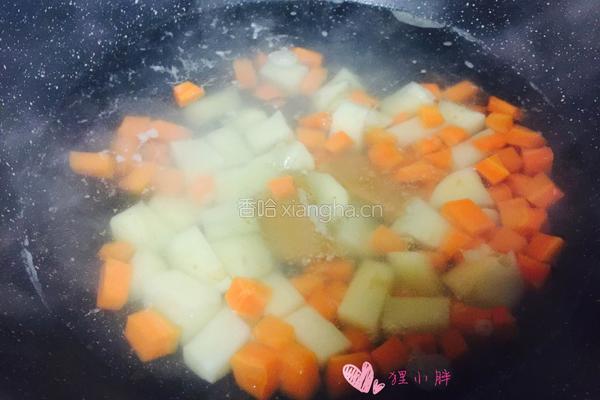 咖喱鸡排饭的做法图解7