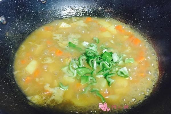 咖喱鸡排饭的做法图解13