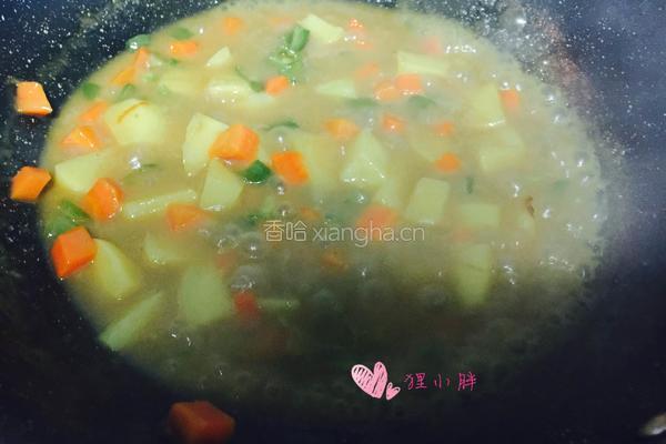 咖喱鸡排饭的做法图解14