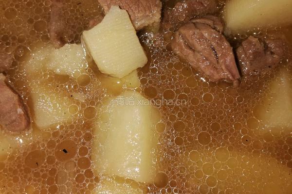 土豆炖牛肉的做法图解6