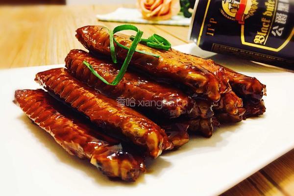 黑啤子姜焖鸭翅的做法图解14