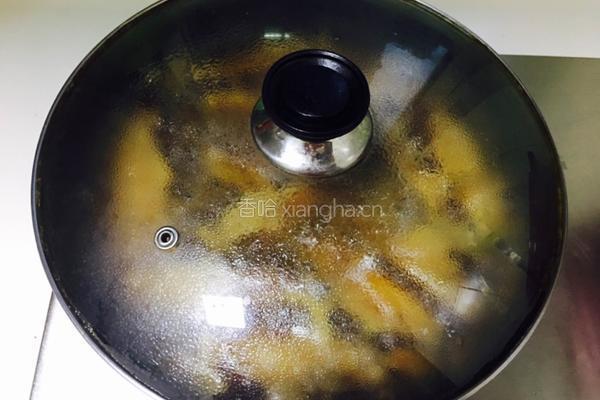 黑啤子姜焖鸭翅的做法图解12