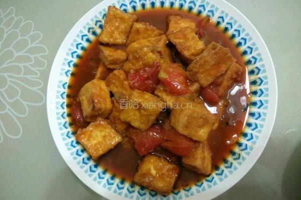 番茄豆腐的做法图解10
