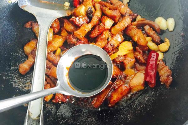 鹌鹑蛋红烧肉的做法图解14