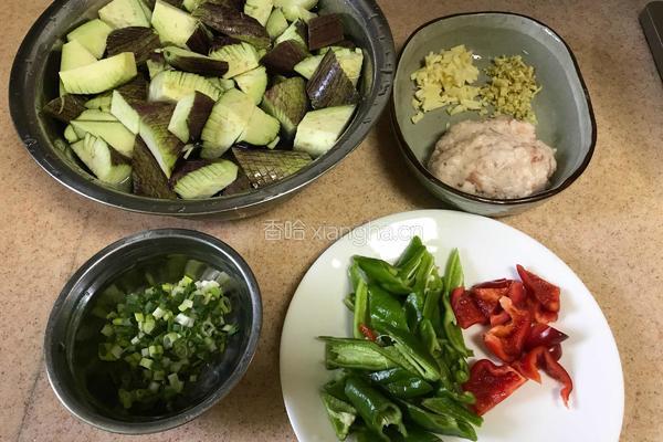 肥肉末烧茄子的做法图解7