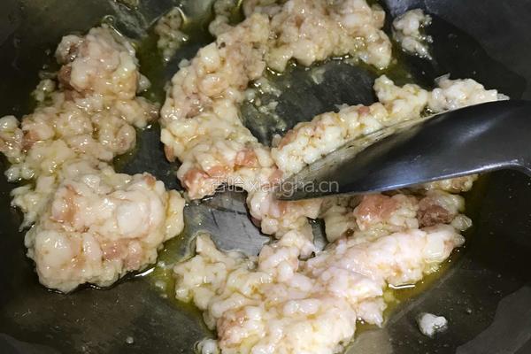 肥肉末烧茄子的做法图解8
