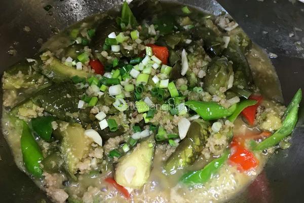肥肉末烧茄子的做法图解15