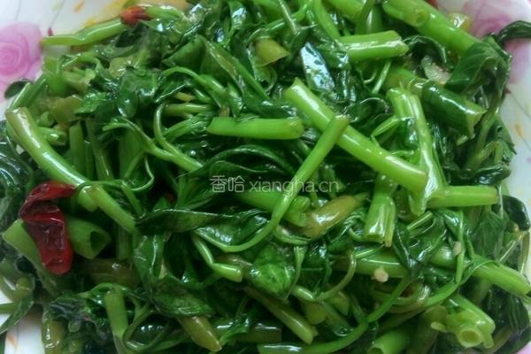 尖椒空心菜的做法图解5