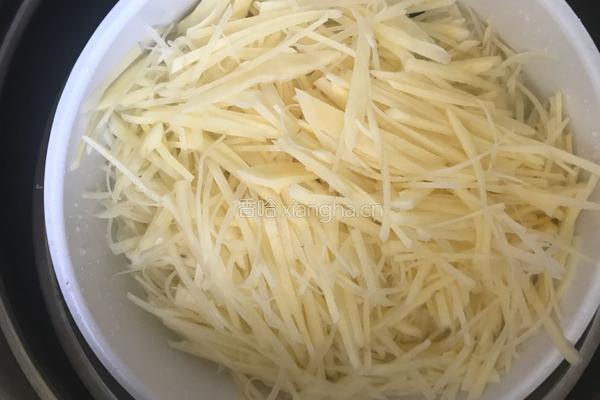 醋溜土豆丝的做法图解4