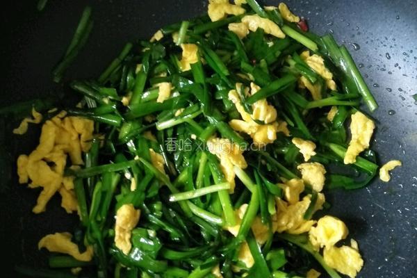 韭菜炒鸡蛋的做法图解13