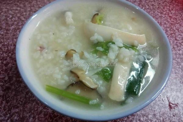 家常鱿鱼粥的做法图解9
