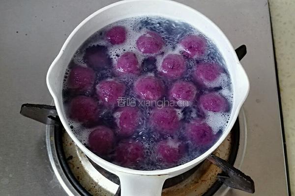 蜜汁紫薯球的做法图解8