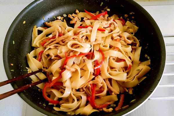 肉丝炒面的做法图解20