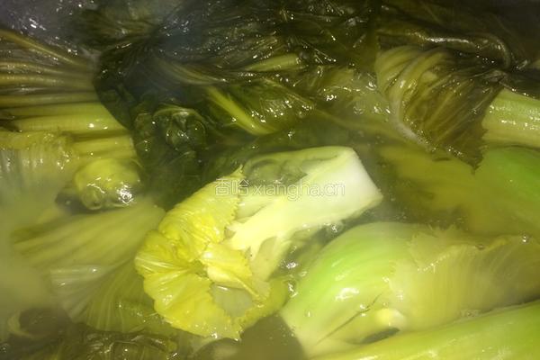 酸菜炒大肠的做法图解7