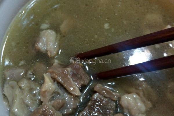 萝卜炖牛腩的做法图解16