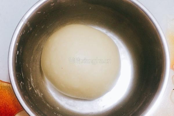 葱香芝麻火腿面包的做法图解2