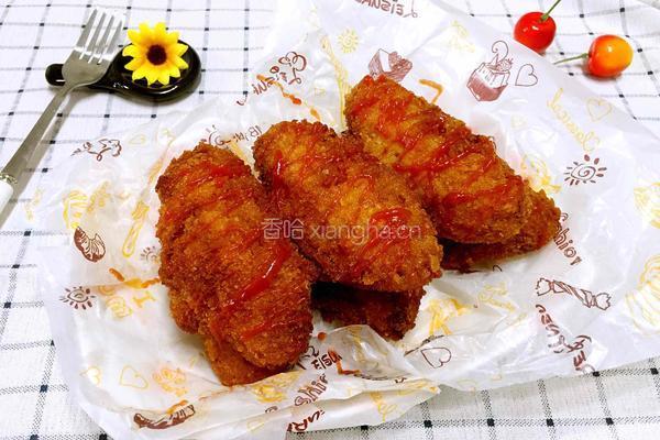 炸鸡中翅的做法图解16