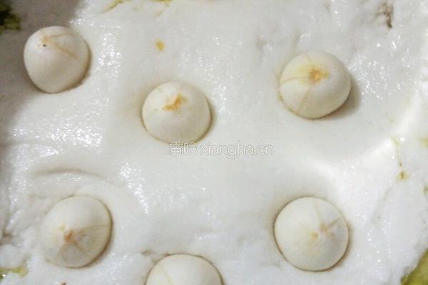 莲子糯米糕的做法图解7