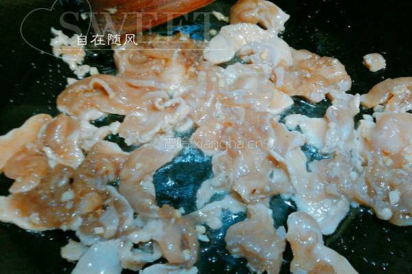 肉片黄豆芽的做法图解3