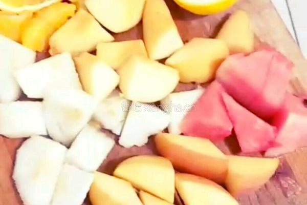 水果花暖茶的做法图解3