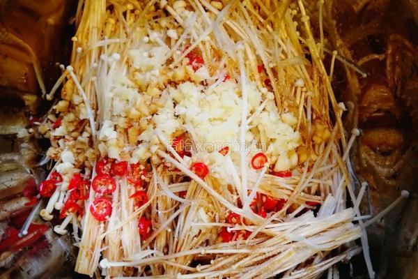 清蒸金针菇的做法图解3