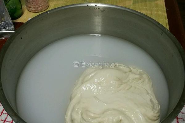 水洗面筋的做法图解2