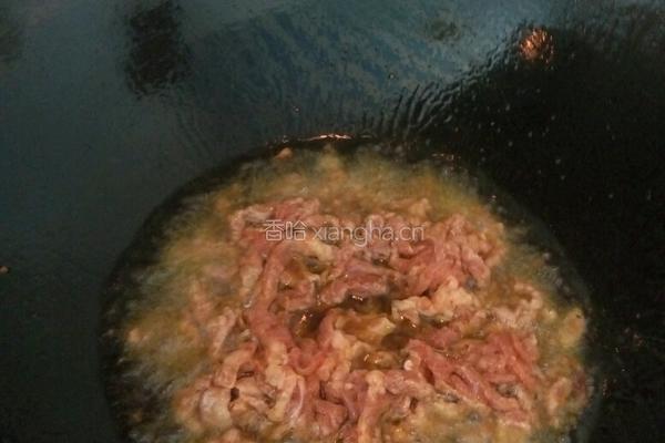 韭苔肉丝的做法图解2