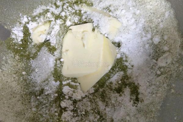 抹茶司康饼的做法图解4