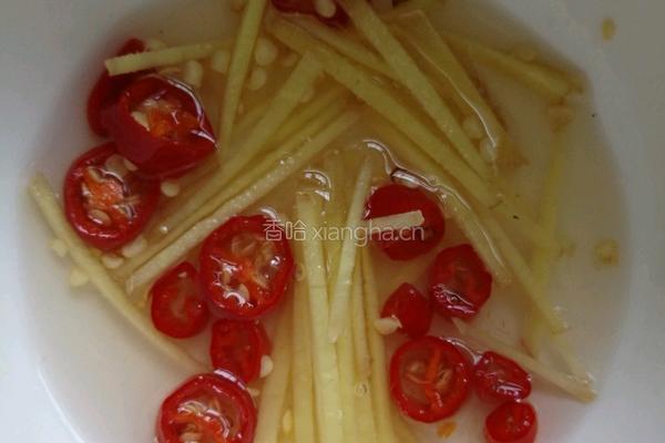酸甜莲菜的做法图解4