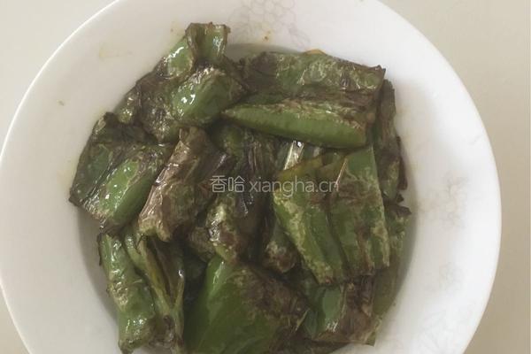 虎皮海椒的做法图解9