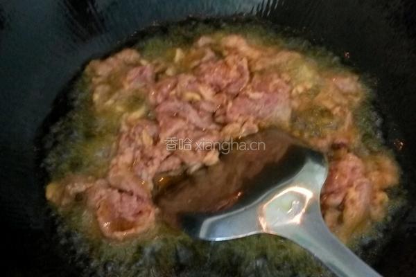 丝瓜肉片的做法图解3