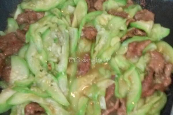 丝瓜肉片的做法图解6