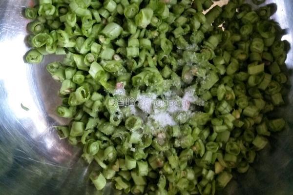 豆角煎饼的做法图解4