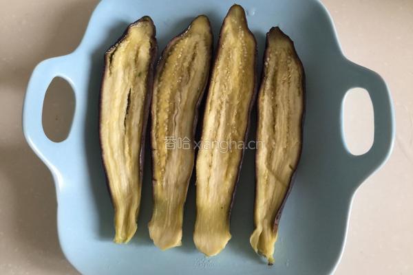 凉拌茄子的做法图解4