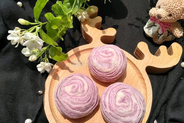 紫薯蛋黄酥的做法图解18