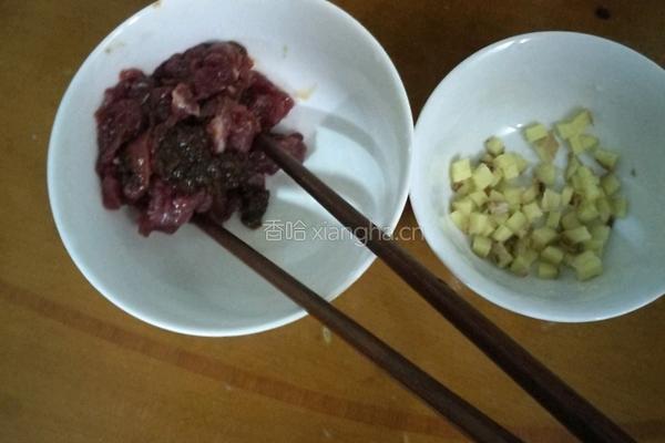 沙茶牛肉饭的做法图解2