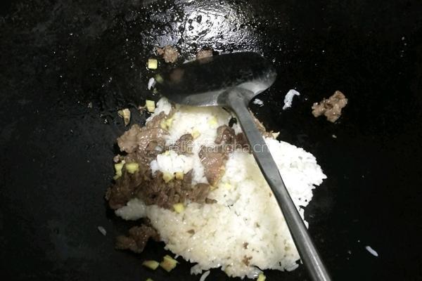 沙茶牛肉饭的做法图解4