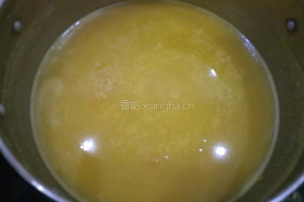 南瓜小米粥的做法图解5